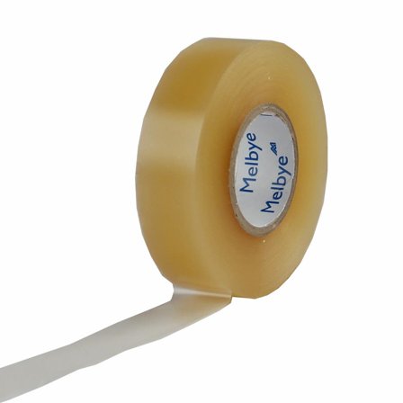 Melbye 0752378 Elektrisk tape for ledninger og kabler transparent, 20 m, Maskintilbehør & forbruk