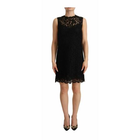 Dolce & Gabbana, Short Sleeve Shirts Zwart, Dames, Maat:S