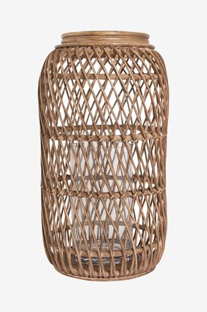 Halvor Bakke - Lombok Lanterne til stearinlys - Beige - Lysestager & lanterner - Fra Homeroom