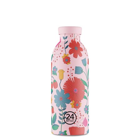24Bottles Clima Bloom Bloom Bloom Bloom Pink 500 ml, Sport & Velvære, Drikkedunke & Shakers, Drikkedunke