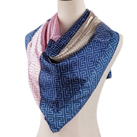 35 x 35 Kvadratisk Silkeagtig Hårsjal Hoved Sovende Wrap Satin Hovedtørklæde, M