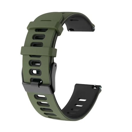 20mm/22mm Mjukt silikonarmband för Garmin Active/Vivoactive 6 5/Venu 3 Sq/Forerunner 570 165 265 Armband för Amazfit/HUAWEI Armband
