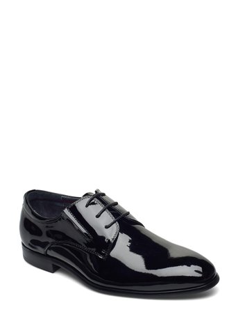 TGA by Ahler Patent Derby Shoe - Black - 45