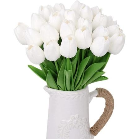 24 kpl Teko-tulppaaneja, Violetit, Todellinen Kosketus, Tulppaaneja