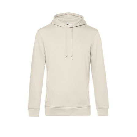 B&C Herr Organic Hoodie S Off White