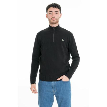 Lacoste Turtlenecks Sort, Herre Rullekraver, Størrelse: M