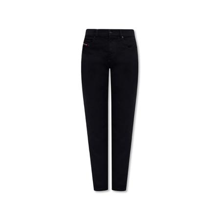 Diesel 2019 D-Strukt jeans Sort, Herre, Størrelse: W28 L32