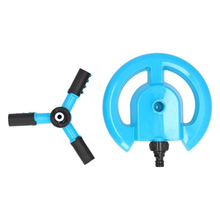 Hagesprinkler 360 graders automatisk roterende sprutespiss for hage