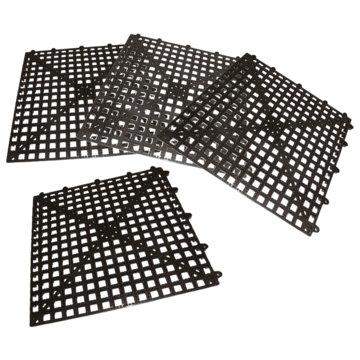 Barmatta Frankhugo Gummi Svart