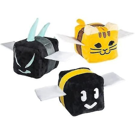 Bi-swarm plyslegetøj, 7 tommer basisbi, tabbybi og ondskabsfuld bi deluxe plyslegetøj, spil tegneserie plyslegetøj