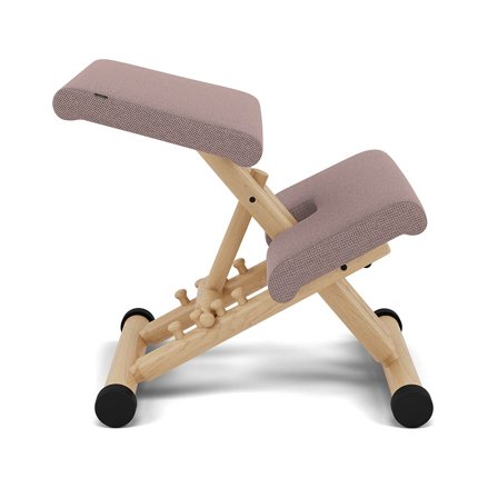 Varier Furniture Multi - Pink Wool - Natural base