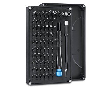 Mission SG Bit Driver Kit - Svängbar bitsmejsel med 64-bitskit för precisionsbygge