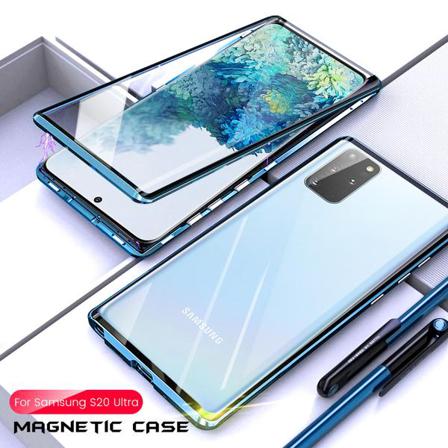 Magnet Fodral För Samsung S20 Plus-blå Blå