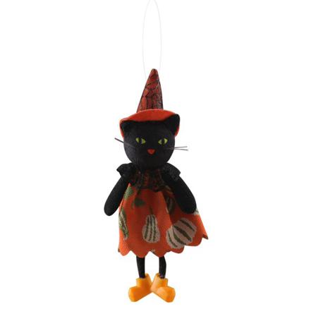 Häxa Plysch Docka Ängel Flicka Pumpa Halloween Dekorationer