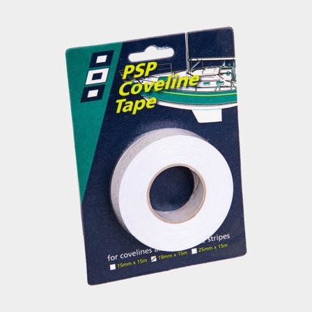 Dekortape PSP Coveline Tape, 19 mm x 15 meter, hvid