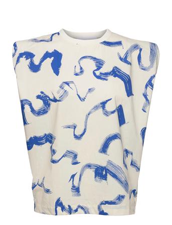 Christie Top T-shirts & Tops Sleeveless Blå REMAIN Birger Christensen