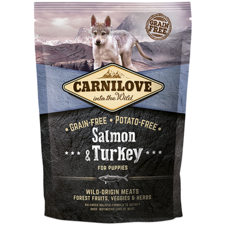 Carnilove - Valp med laks og kalkun 12 kg - Hund - Hundefôr & hundemat - Tørrfôr for hund - ZOO.no