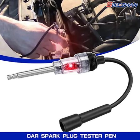 Universelt biltestersystem motor coil bil bil linje 12v diagnostisk test tenningstilbehør i gnisttester til J5n1