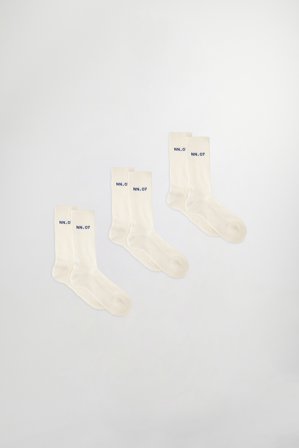 Tennis Sock 9184 3-Pack Strumpor Herr Khaki Bomullsblandning
