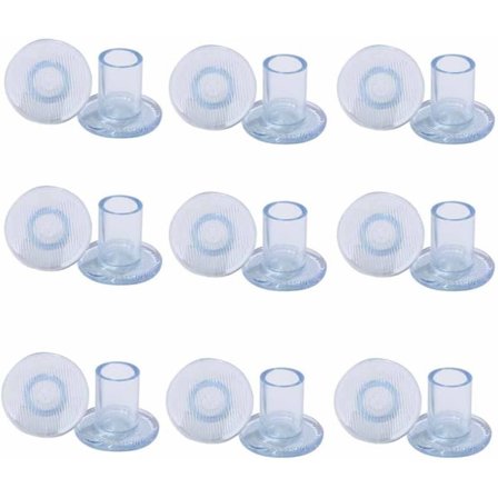 Klackskydd 3 storlekar Transparenta plastskydd Skohälsskydd Klackskydd för att gå på gräs/ojämn mark Bröllop Utomhus, Skydda klackar