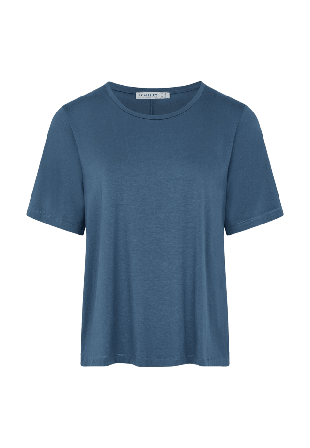 FEMILET Yara Short Sleeve Top Sovkläder & morgonrockar Dam Blå 38