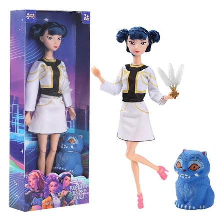 Korkealaatuiset 3X Kpop Demon Hunters -nukkelelut - Rumi, Mira, Zoey, Derpy-toimintahahmokokoelma, kaunis syntymäpäivälahja lapsifaneille