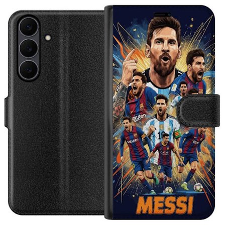 Yhteensopiva Lompakkokotelo Samsung Samsung Galaxy S25 FE Lionel Messi juliste Barcelona Argentiina jalkapallo legenda numero 10 MM GET jalkapalloilij