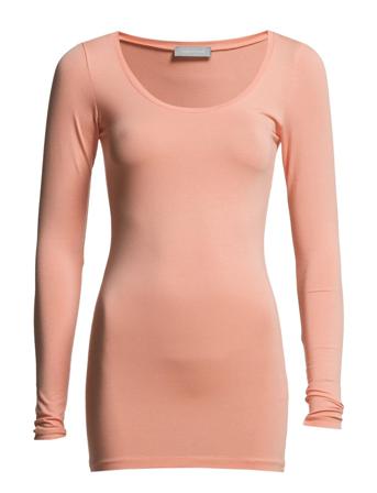 Sik Solid 265 Langærmet T-shirt Orange Samsøe Samsøe