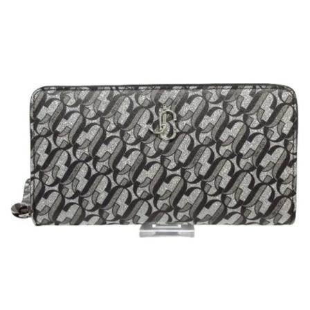 Jimmy Choo Pre-owned, Pre-owned Leather Wallets Zwart, Dames, Maat:ONE Size