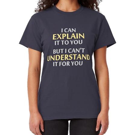 Ingenjörens motto kan inte förstå det för dig T-shirt black M