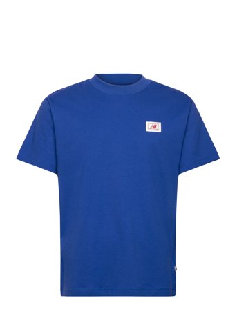 New Balance Woven Label T-Shirt - Blue - XXL