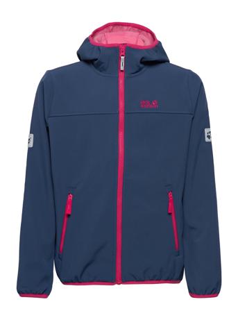 Fourwinds Jacket Kids Outerwear Softshells Softshell Jackets Blå Jack Wolfskin