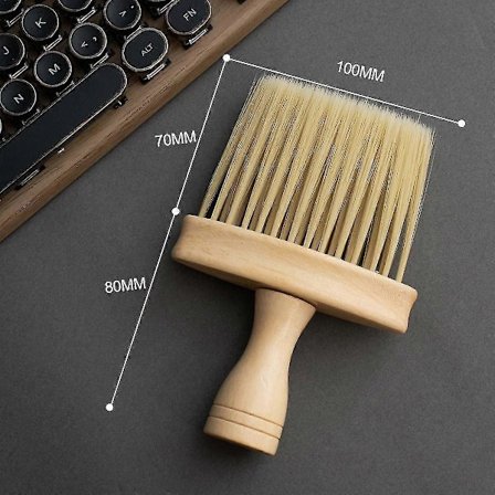 Tre børste for rengjøring av tastatur, antistatisk, for bærbare datamaskiner, trange rom, sporrengjøring