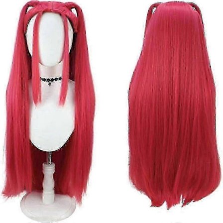 Lasten Cosplay-asu, Rumi Mira Zoey -asu violetit letit peruukki Halloween Cosplay -rekvisiitta, Anime Cosplay -peruukki