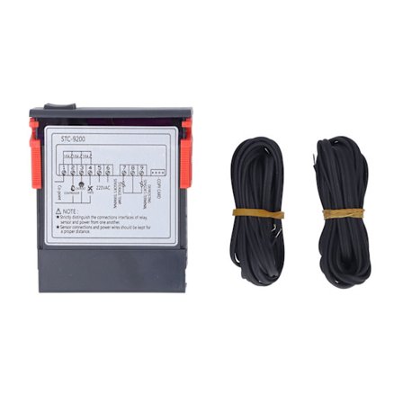 Intelligent Temperaturregulator Køling Afrimning Alarmerende Digital Termostat ‐50°C til 50°C 220VAC