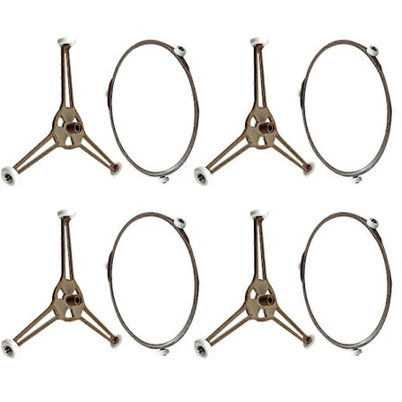 Mikrobølgeovn Plate Rulle Ring Robust Dreieskive Stativ for Jevn Varmefordeling Enkel Installering Mikr
