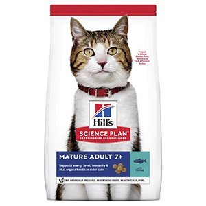 Hills SP Cat Mature Tuna, 1.5kg