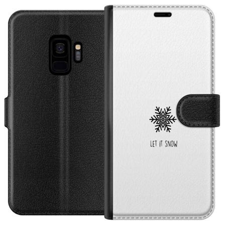 Samsung Galaxy S9 Tegnebogsetui Lad det sne