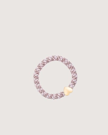 Dark Department Fat Hair Tie W/Gold Rose Accessoires Fille - Kids Brand Store