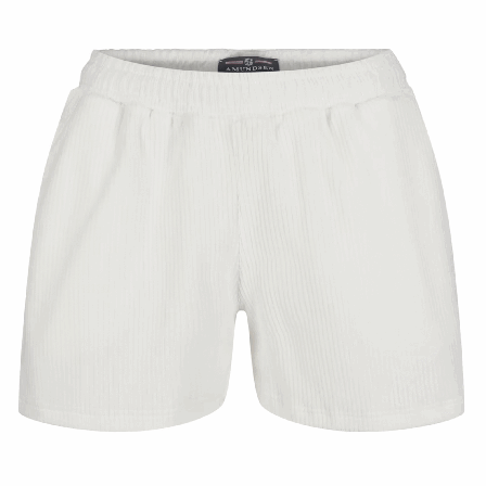 Amundsen 4incher Comfy Cord Shorts Womens White