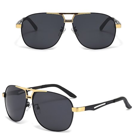 Klassiska Pilot Solglasögon med UV400 och Polariserade Linser