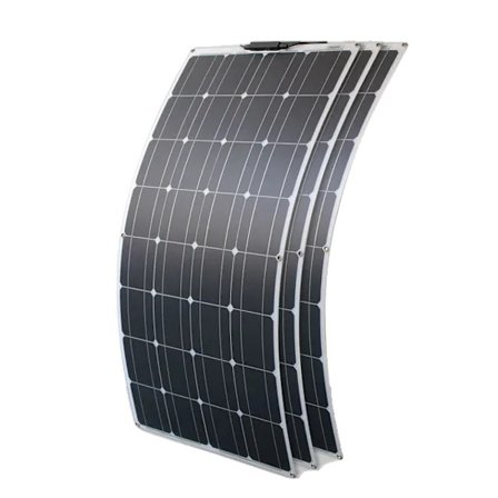 Flexibelt solpanel kit, 12V utgång, lämplig för båt, bil, husbil, 300w solpanel