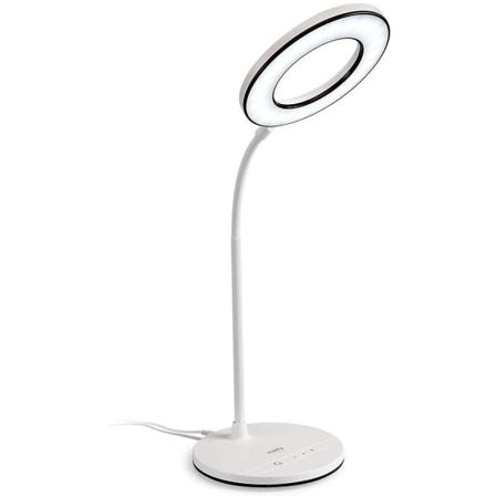 Led-bordslampe Øjenpleje bordlampe 3 farvetilstande 3 niveauer af Br