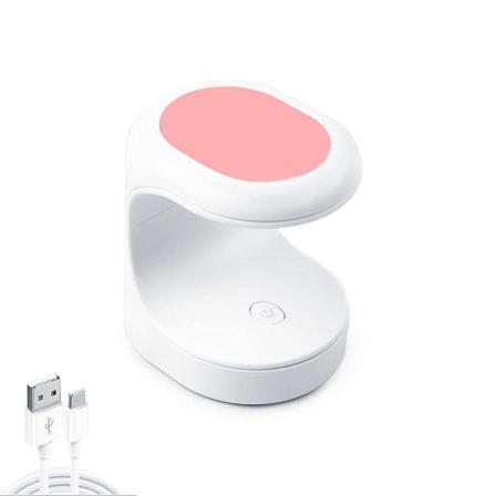 Kynsienkuivain UV-LED-kynsilamppu PINK pink