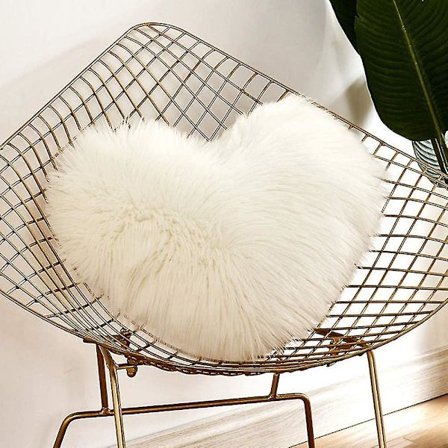 Kælen Hjerte 3d Pude Hjerteformet Pude Pude Fleece Super Blød Hjerteform