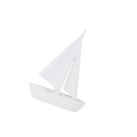 Segelskeppsstaty Segelbåtsmodell Segelbåtsfigur för White
