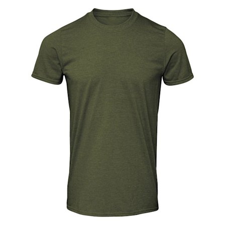 Gildan Herr Soft Style Ringspun T-shirt 3XL Militärgrön