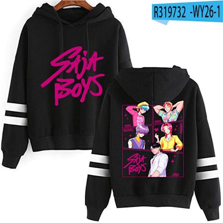 KPop Demon Hunters pitkähihainen kaksipalkkinen huppari