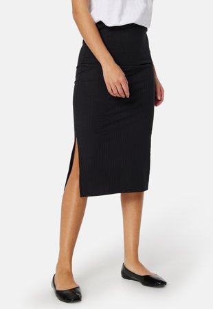Pieces Pckylie MW Midi Skirt Klær