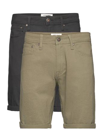 Jjirick Jjorginal Short Akm 2Pack Jeansshorts Denimshorts Grøn Jack & J S